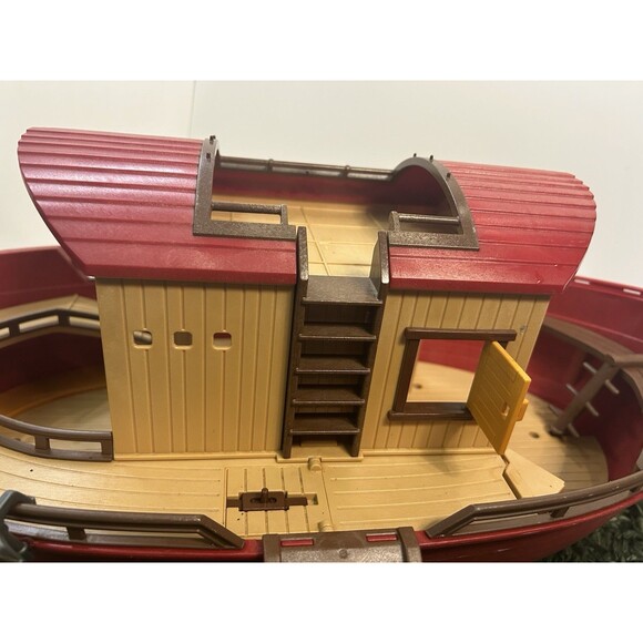 PLAYMOBIL NOAH'S ARK Wild Life Water Floating Ark #9373 Boat Only - Picture 3 of 10